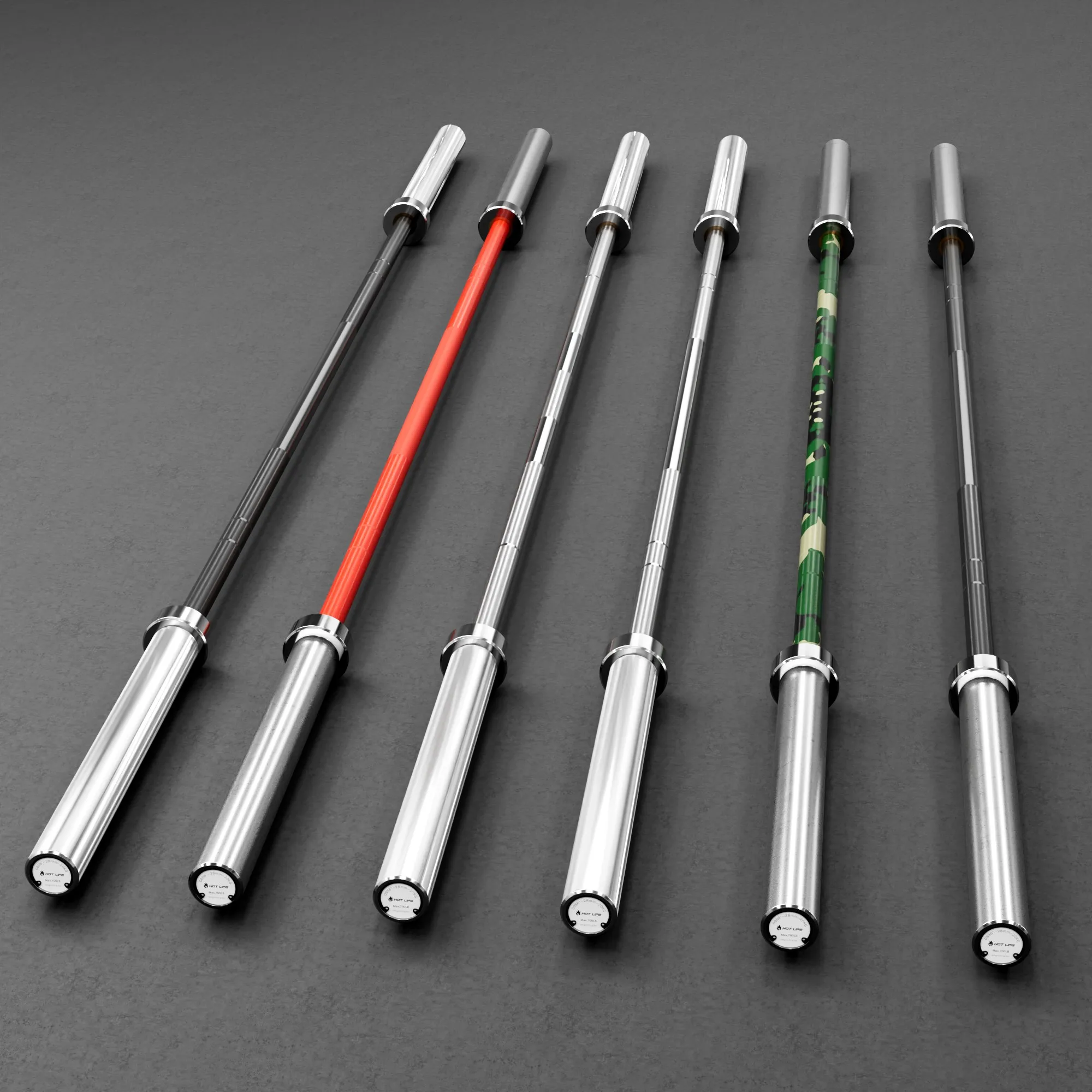 Olympic Barbell 20Kg - 工場直販 ステンレス製フリーウェイト 15KG競技用パワーリフティング/ウェイトリフティングバーベルバー