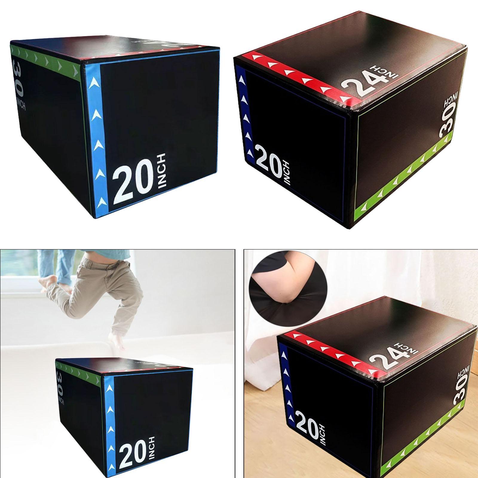 Home Gym In A Box - 3-in-1 ジャンプボックス プライオメトリックボックス 筋力トレーニング カーディオ ジャンプ