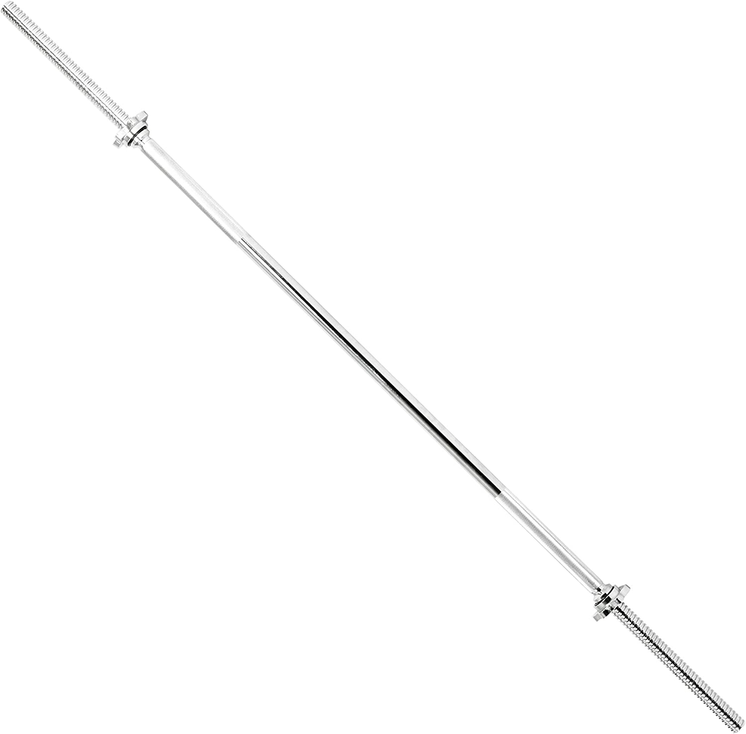 Olympic Barbell 20Kg - ホームジムスタンダードクロームメッキウェイトリフティングバーベルバー25mm 28mm 72インチ（180cm）ストレートバーベルバー販売促進
