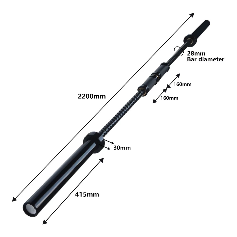 Olympic Barbell 20Kg - OEM卸売高品質合金鋼20kgプロペラウェイトリフティングスライディング1500LBバーベルウェイトバーセット