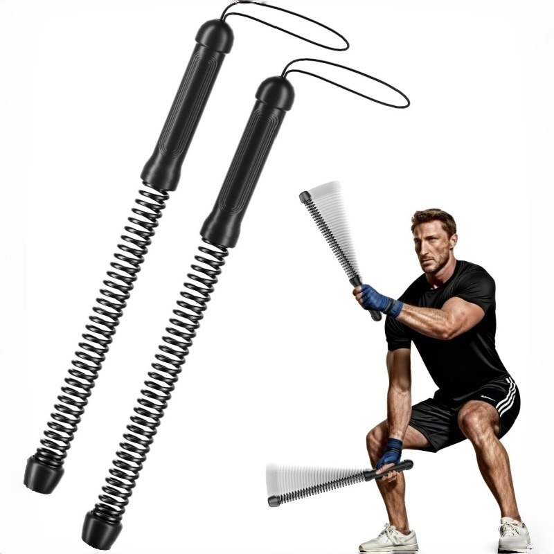 Home Gym Kit - ワイヤレススイングコンバットロープ、2個セット – 腕力強化＆筋力トレーニング器具、低負荷有酸素運動器具（ホームジム用）