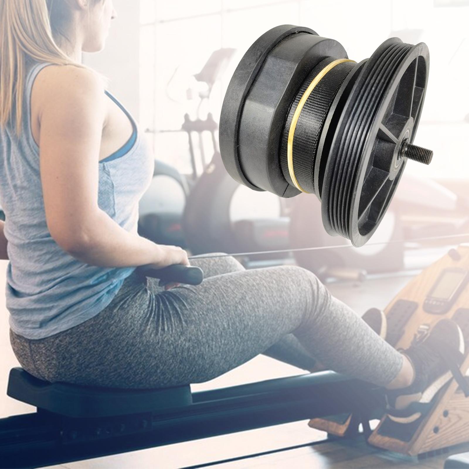 Home Gym In A Box - 耐久性のあるウェビングリバウンドダンパー抵抗システムローイングマシンベルトプーリー交換ジムローワースプリングボックス重力ホイールホーム
