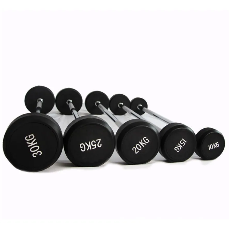 Olympic Barbell 20Kg - 最高品質のバーベルウェイトリフティングバー鋳鉄製業務用ジム固定バーベルバー