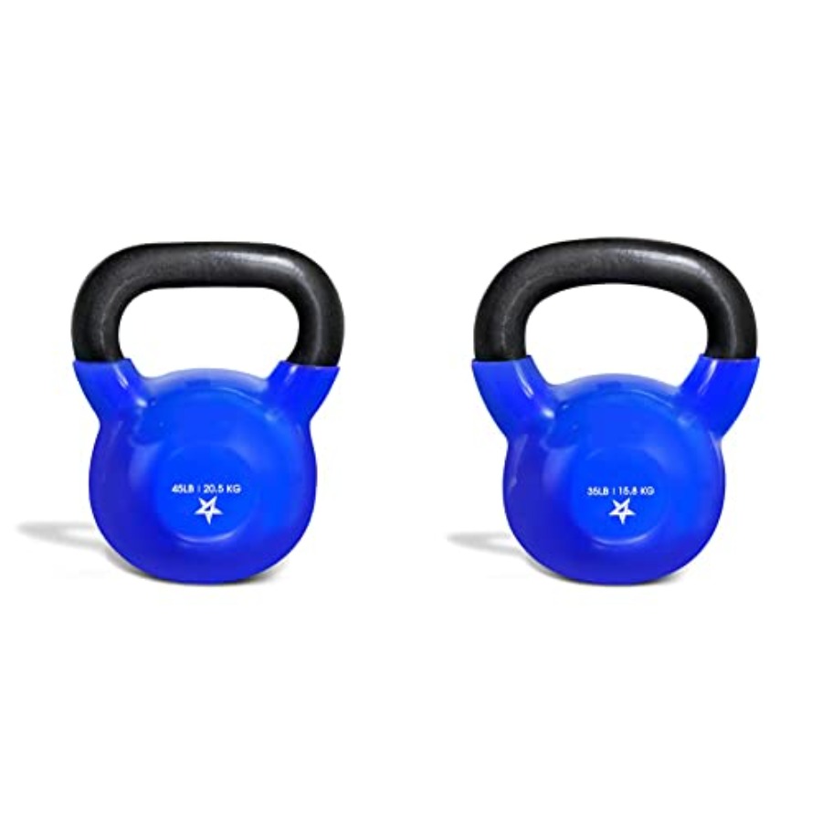 Home Gym In A Box - ホームジム屋外トレーニング器具セット：スラムボール、ケトルベル、プライオボックス、バトルロープ、耐久性のあるゴム製、黒/赤、省スペース、オールインワン