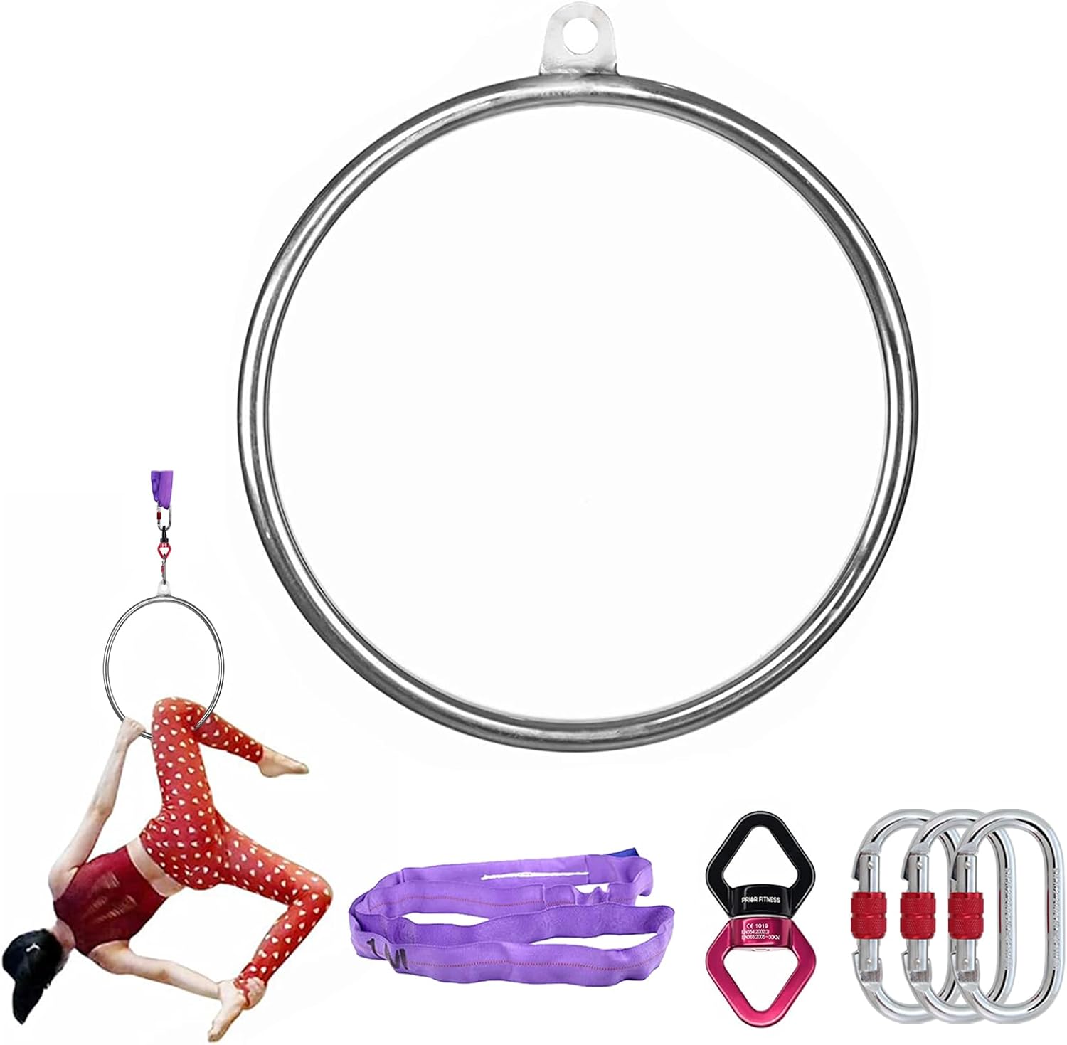 ミニステンレス鋼フープ,ライラキット,空中設備,空中ヨガ,ホ - Home Gym Kit のレビューと価格