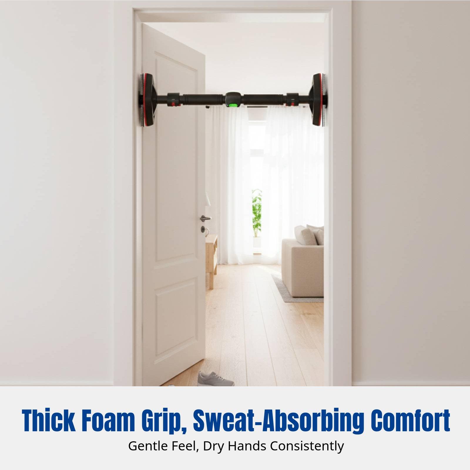 頑丈なドア枠懸垂バー、炭素鋼製、クイックフィット、滑り止め、 - Chin Up Doorframe のレビューと価格