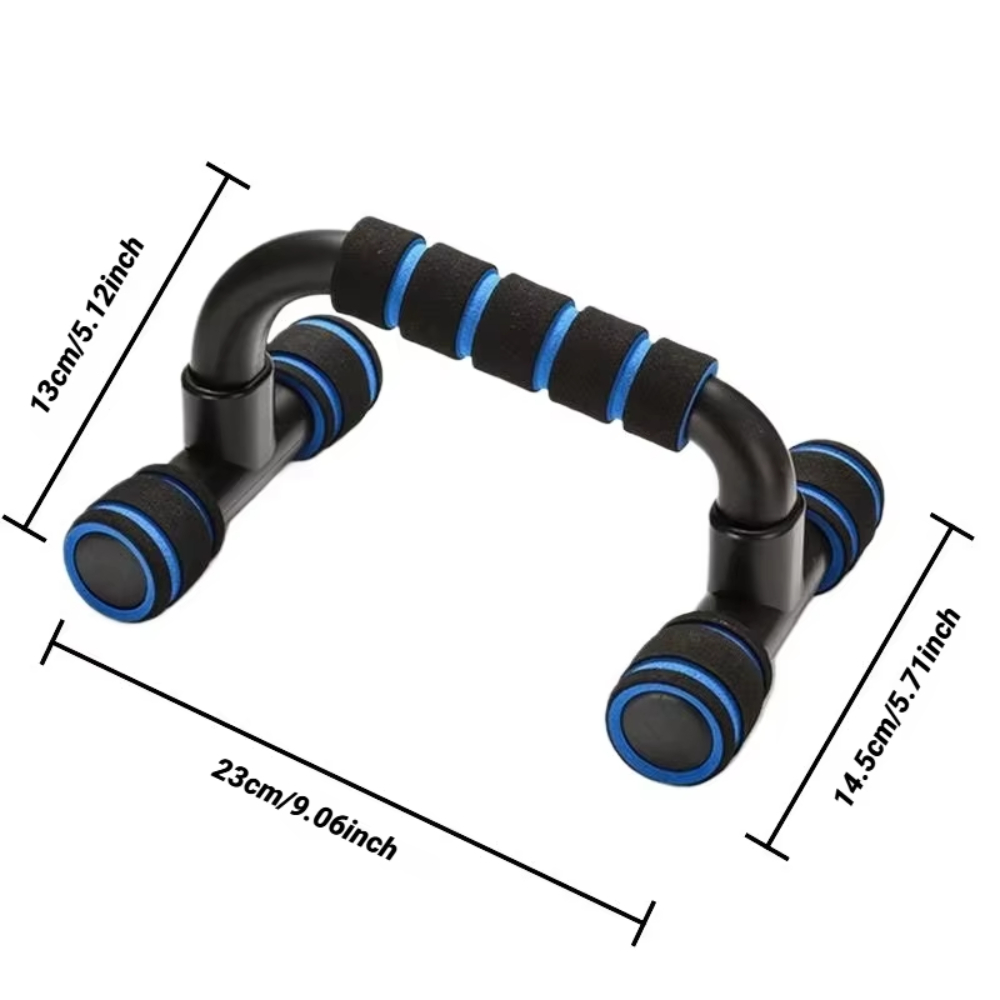 滑り止め加工を施したH字型のプッシュアップスタンド 1組。安 - Push Up Stand Bar のレビューと価格