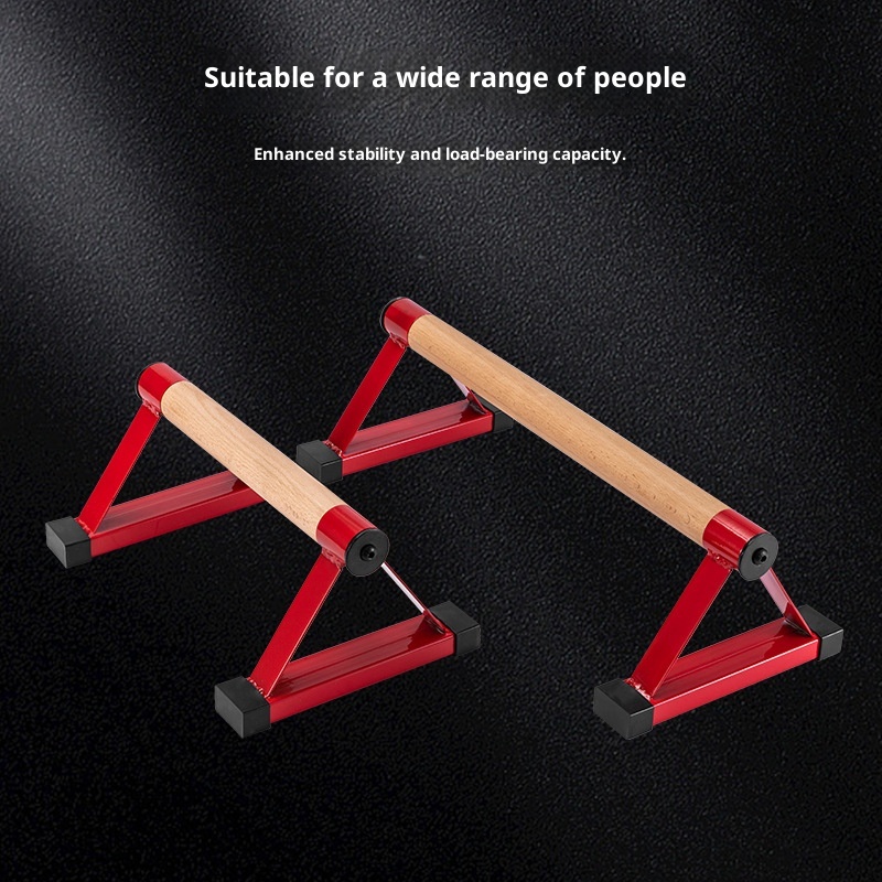 鉄と木材を組み合わせたロシア風のプッシュアップスタンド。折り - Push Up Stand Bar のレビューと価格