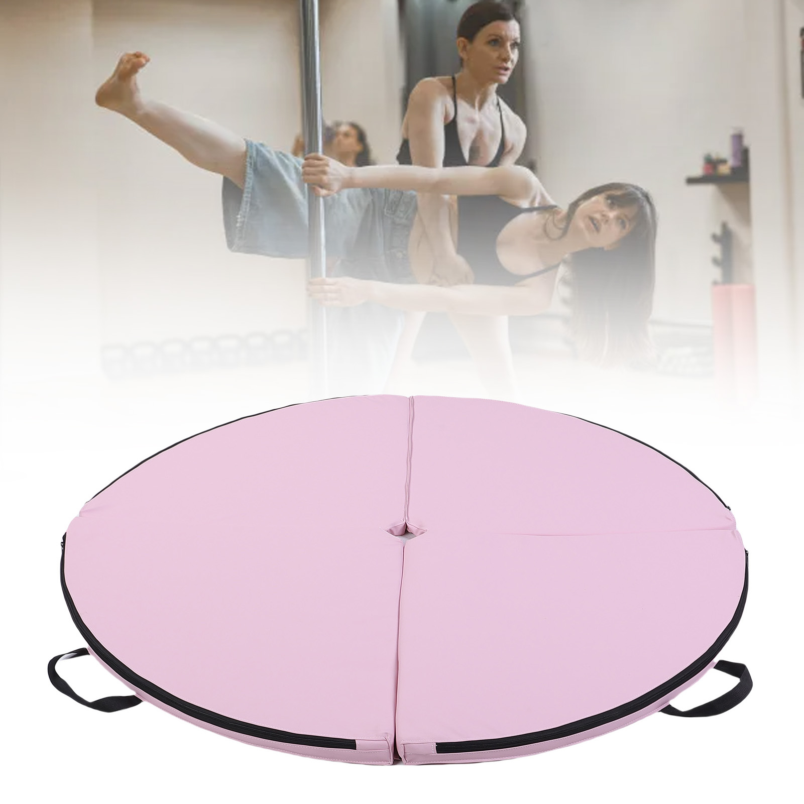 折りたたみ式ポールダンスマット ポールダンスクラッシュマット - Home Gym Floor のレビューと価格