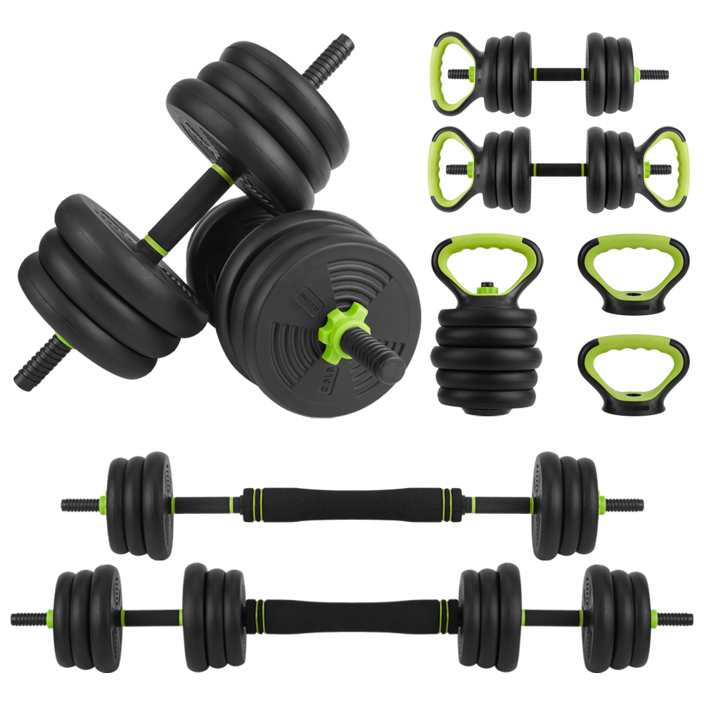 4 in 1調整可能なダンベルセット、44ポンドのフリーウェ - Home Gym Kit のレビューと価格