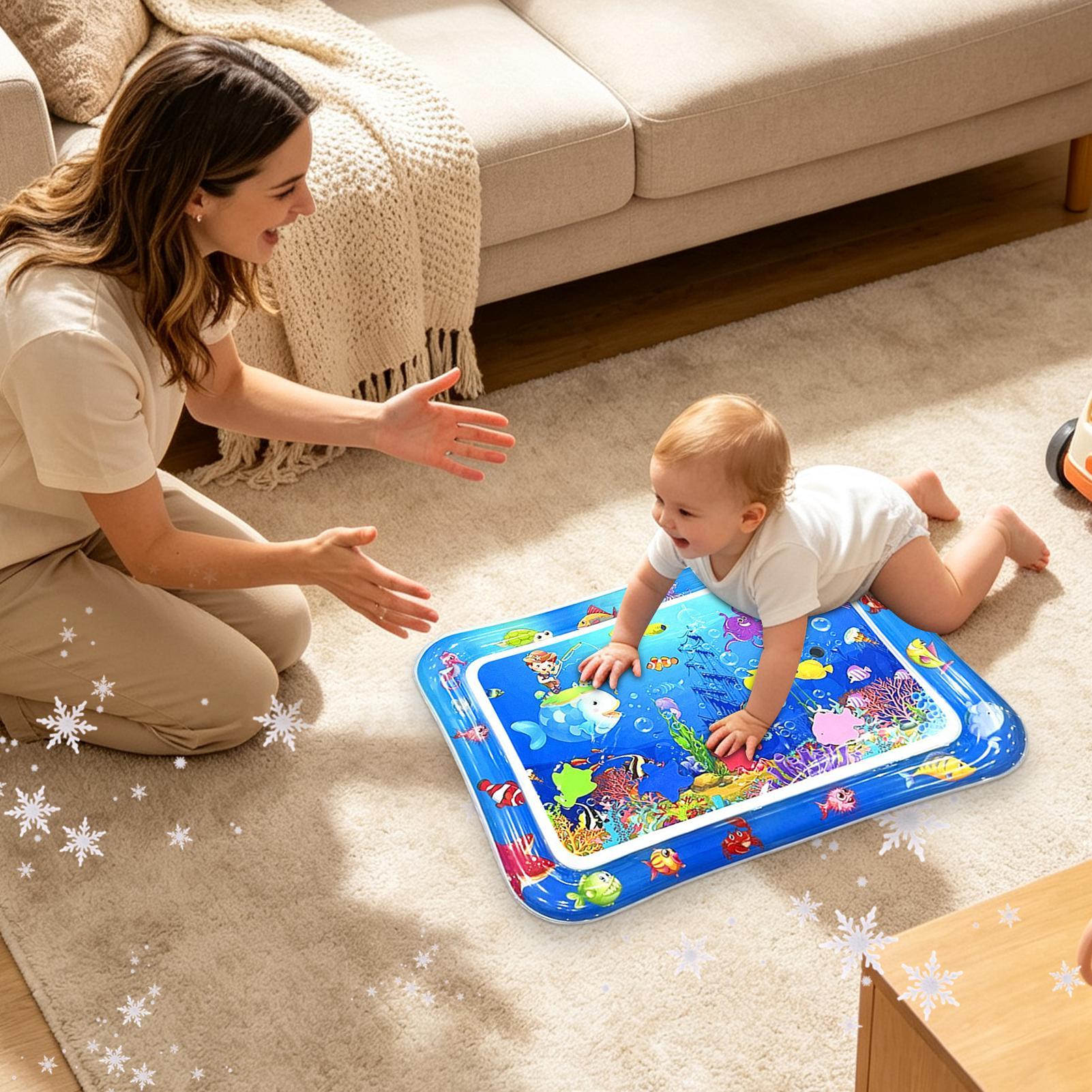 子供用水遊びマット漫画海の動物柄インフレータブル感覚パッド子 - Home Gym Floor のレビューと価格