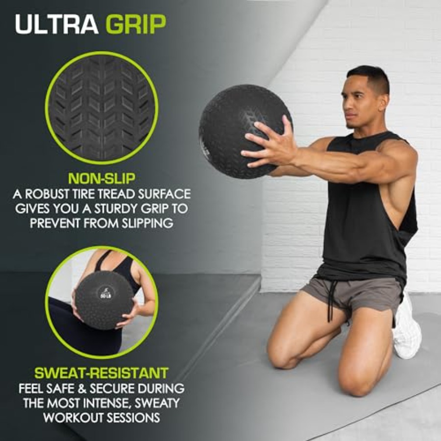 スラムメディシンボール：筋力とコンディショニング、有酸素運動 - Medicine Ball Slam のレビューと価格