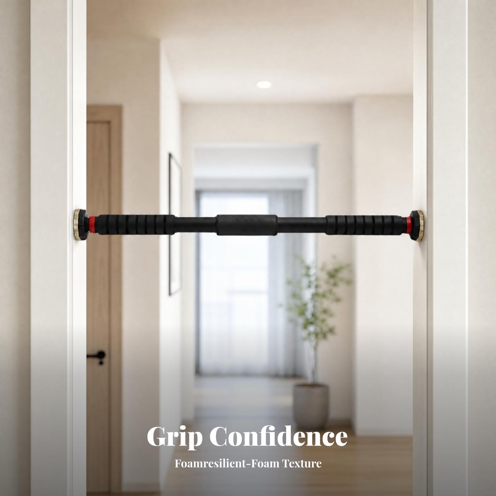 ポータブル室内懸垂バー ドアフレーム取り付け フォームグリッ - Chin Up Doorframe のレビューと価格