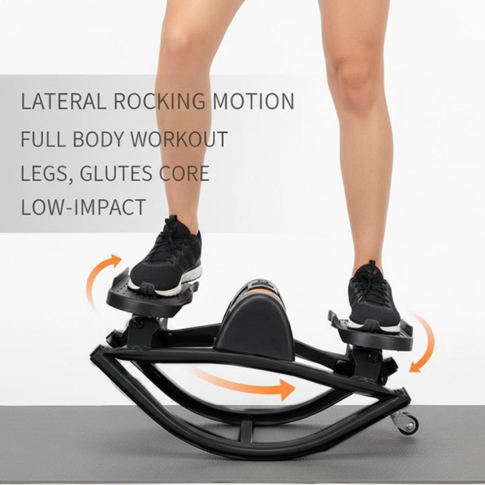 ロックステッパー運動器具 ポータブル 静音 ラテラルステッパ - Home Gym Training Program のレビューと価格