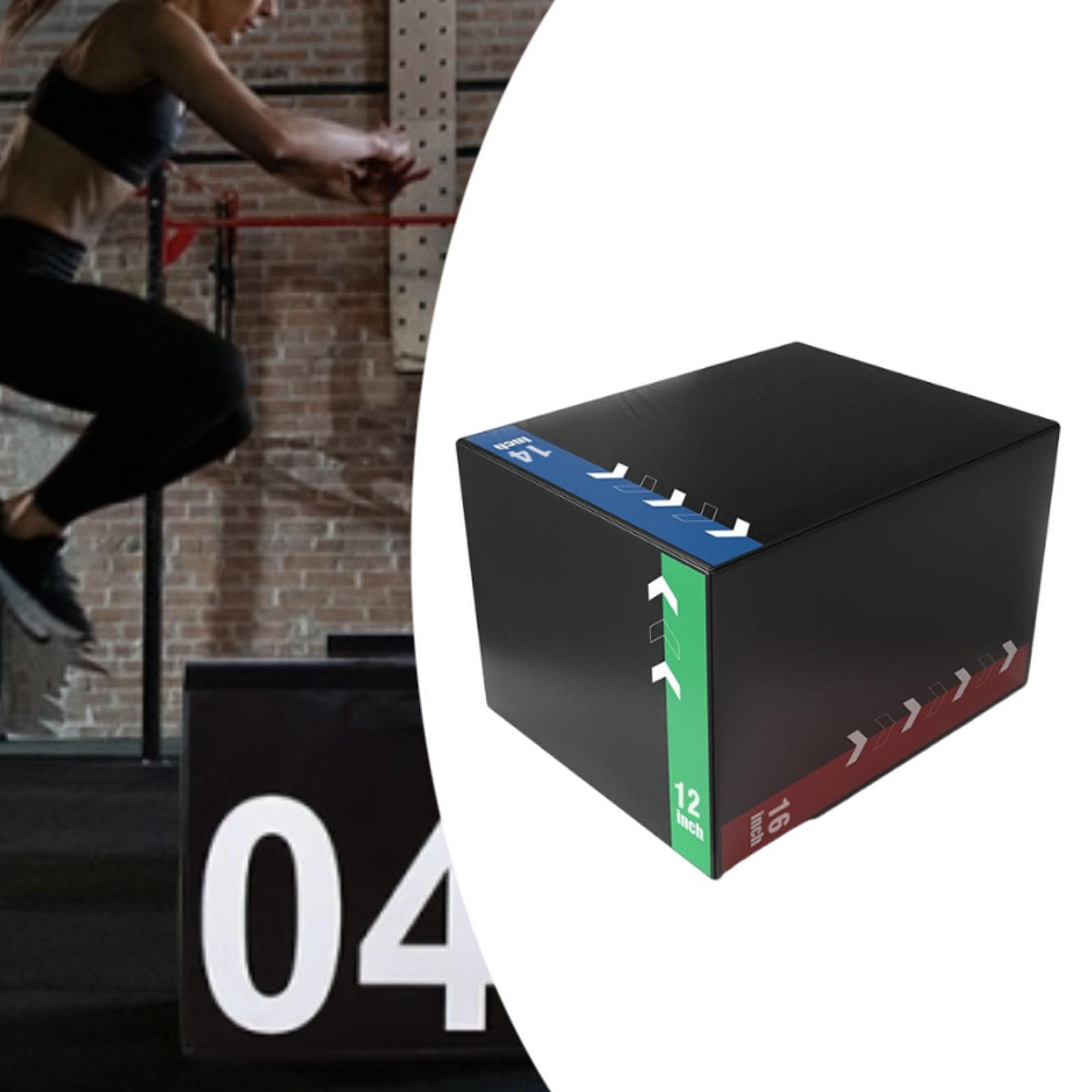 プライオメトリックジャンプボックス、ヘビーデューティー多用途 - Home Gym In A Box のレビューと価格