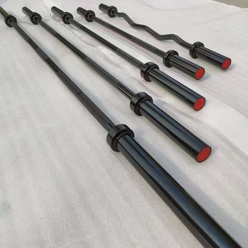 プロ仕様 2インチ穴径 ブラック亜鉛メッキ バーベル 20k - Olympic Barbell 20Kg のレビューと価格