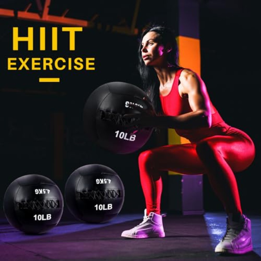 ソフトウォールメディシンボール エクササイズフィットネス用： - Medicine Ball Slam のレビューと価格