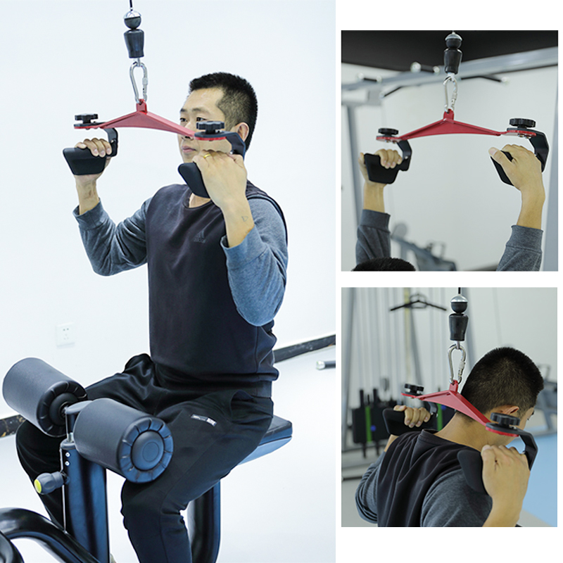調整可能なフィットネスラットプルダウンバージムプーリーケーブ - Home Gym Training Program のレビューと価格